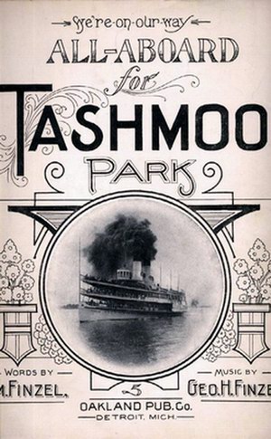 Tashmoo Park - Old Advert (newer photo)